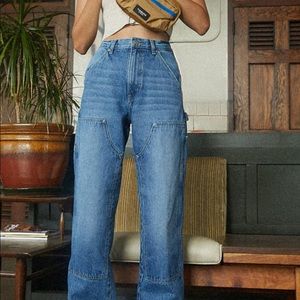 BDG High-waisted carpenter jean